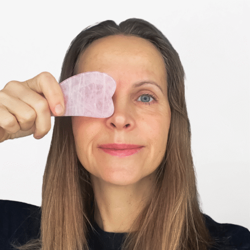 Berrichi Gua Sha kivi ja näojooga