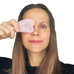 Komplekt Gua Sha kivi ja näojooga